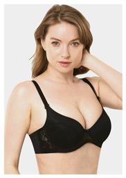 Norddiva Lingerie Μαύρο Minimizer Σουτιέν χωρίς Ενίσχυση