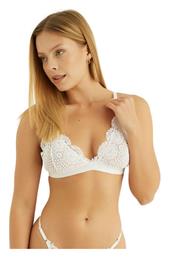 Norddiva Lingerie Vanessa Λευκό Γυναικείο Bralette Σουτιέν