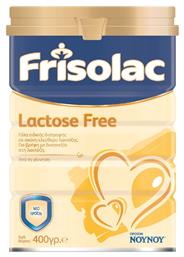 ΝΟΥΝΟΥ Γάλα σε Σκόνη Frisolac Lactose Free 0m+ 400gr