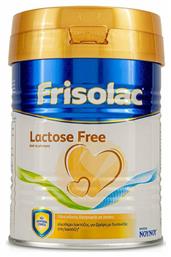 ΝΟΥΝΟΥ Γάλα σε Σκόνη Frisolac Lactose Free για 0m+ 400gr από το Pharm24