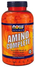 Now Foods Amino Complete 750mg 360 κάψουλες