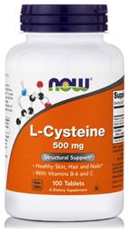 Now Foods L-Cysteine 500mg 100 ταμπλέτες από το Pharm24