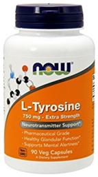 Now Foods L-Tyrosine 500mg Unflavoured