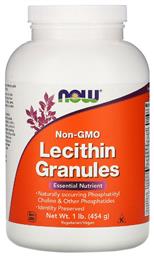 Now Foods Lecithin Granules Συμπλήρωμα Διατροφής με Λεκιθίνη 454gr από το Pharm24