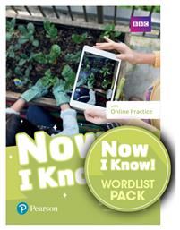 Now I Know 3: Student's Book Pack, Student's Book & Wordlist & Online Practice