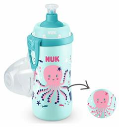 Nuk Εκπαιδευτικό Μπιμπερό Junior Cup 18m+ Octopus 300ml