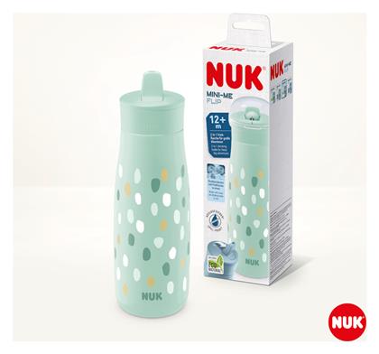 Nuk Εκπαιδευτικό Μπιμπερό Πλαστικό Πράσινο για 12m+ 450ml