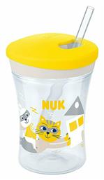 Nuk Παιδικό Ποτηράκι ''Action Cup'' από Πλαστικό Κίτρινο 230ml για 12m+ από το Pharm24