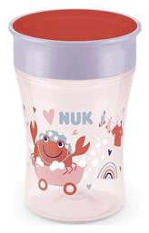 Nuk Παιδικό Πoτηράκι ''Magic Cup'' από Πλαστικό Κόκκινο 230ml για 8m+