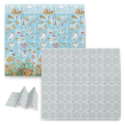 Nukido Χαλάκι Δραστηριοτήτων Γαλάζιο 200x180cm Πάχους 10mm