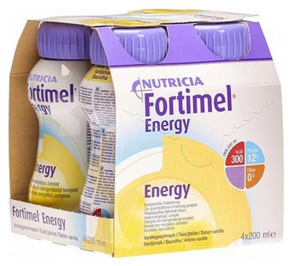 Nutricia Fortimel Energy 4 x 200ml Βανίλια