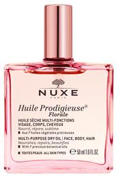 Nuxe Huile Prodigieuse Florale Ξηρό Λάδι Σώματος για Πρόσωπο, Μαλλιά και Σώμα 50ml