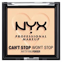 Nyx Professional Makeup Can't Stop Won't Stop Matte Powder 02 Light 6gr από το Pharm24