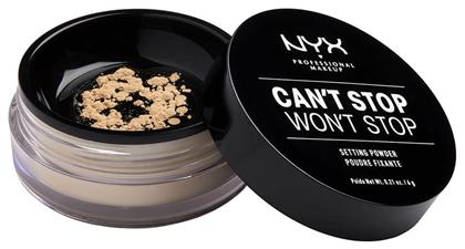 Nyx Professional Makeup Can't Stop Won't Stop Setting Powder Light-Medium 6gr από το Pharm24