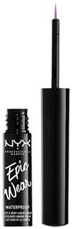 Nyx Professional Makeup Epic Wear Liquid Liner Πινέλο Eye Liner 3.5ml