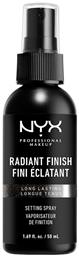 Nyx Professional Makeup Radiant Finish Setting Spray 50ml