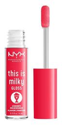 Nyx Professional Makeup This Is Milky Lip Gloss 13 Cherry Milk Shake 4ml