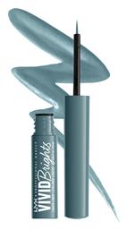 Nyx Professional Makeup Vivid Brights Πινέλο Eye Liner 01 Cyan Simp 2ml από το Pharm24