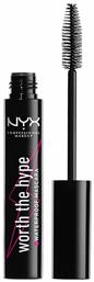 Nyx Professional Makeup Worth Hype Waterproof Mascara Black από το Pharm24