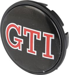 ΟΕΜ τάπα ζάντας αλουμινιου GTi EMBLEM 65MM για VW GOLF V JETTA EOS 3B7601171