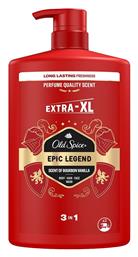 Old Spice Epic Legend Αφρόλουτρο σε Gel για Άνδρες για Μαλλιά & Σώμα Βανίλια 1000ml