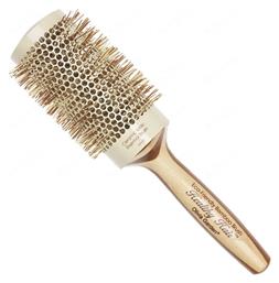 Olivia Garden Healthy Hair Thermal Βούρτσα Μαλλιών για Ίσιωμα Μπεζ 53mm