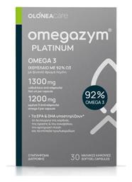 Olonea Omegazym Platinum Ιχθυέλαιο 1300mg 30 μαλακές κάψουλες