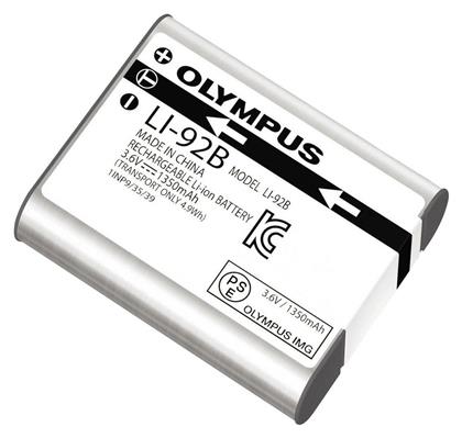 Olympus Μπαταρία Φωτογραφικής Μηχανής LI-92B Ιόντων-Λιθίου (Li-ion) 1350mAh