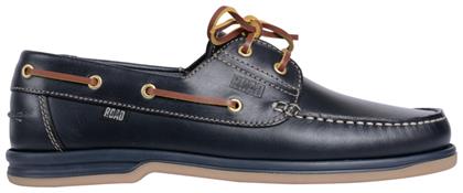 On the Road Δερμάτινα Ανδρικά Boat Shoes Navy