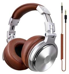 OneOdio Pro-30 6.3mm / 3.5mm Ασημί