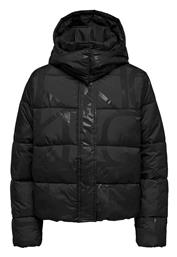 Only Μπουφάν Puffer Black από το ProjectShops