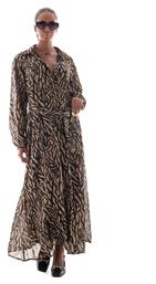 Only Maxi Σεμιζιέ Φόρεμα Animal Print