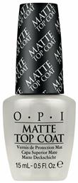 OPI Matte Top Coat Top Coat για Απλά Βερνίκια Matte 15ml