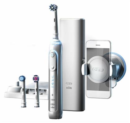 Oral-B Genius 8000 Ηλεκτρική Οδοντόβουρτσα με Χρονομετρητή και Αισθητήρα Πίεσης