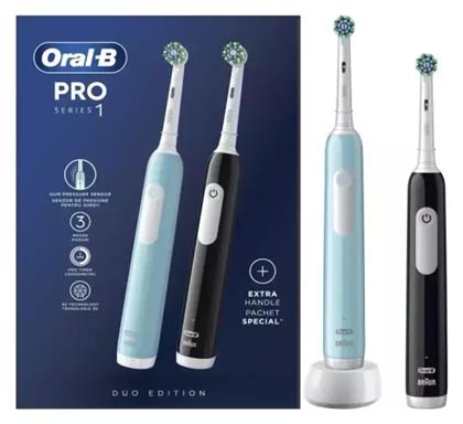 Oral-B Oral-B Pro Series 1 Duo Ηλεκτρική Οδοντόβουρτσα με Αισθητήρα Πίεσης