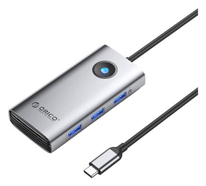 Orico USB-C Docking Station με HDMI 4K PD και σύνδεση 2 Οθονών Γκρι (PW11-6PR-GY-EP)