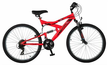 Orient S-400 26'' Κόκκινο Mountain Bike με 21 Ταχύτητες