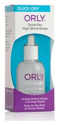 Orly Flash Dry Drops Top Coat για Απλά Βερνίκια Quick Dry 18ml