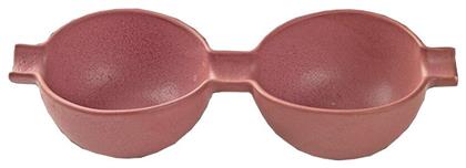 Ορντεβιέρα από Πορσελάνη Πορτοκαλί Π23xΜ8cm