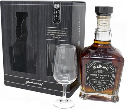 ΟΥΙΣΚΙ JACK DANIELS SINGLE BARREL 47% ΣΥΣΚΕΥΑΣΙΑ ΔΩΡΟΥ ΜΕ ΠΟΤΗΡΙ 700 ML