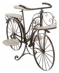 Pakketo Bicycle Διακοσμητική Ραφιέρα Κήπου Μεταλλική 97x46x64εκ. 199-000254