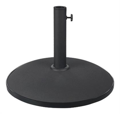 Pakketo Elfie Βάση Ομπρέλας Τσιμεντένια Μαύρο 50x50x11cm
