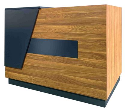 Pakketo Επαγγελματικό Γραφείο Υποδοχής με Διαστάσεις Π140xΒ65xΥ110cm