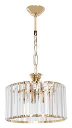 Pakketo Lavina Κρεμαστό Φωτιστικό Χρυσό 27x27x21εκ.