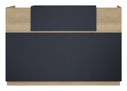 Pakketo Lotus Επαγγελματικό Γραφείο Υποδοχής με Διαστάσεις Π140xΒ70xΥ110cm