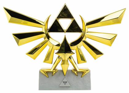 Paladone Παιδικό Διακοσμητικό Φωτιστικό The Legend of Zelda Hyrule Crest Χρυσό 27x20cm από το Plus4u