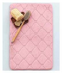 Palamaiki Αντιολισθητικό Πατάκι Μπάνιου Memory Foam 9-560874-001 Pink 50x80εκ.