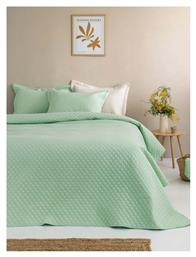 Palamaiki Jenn Σετ Κουβερλί Υπέρδιπλο Microfiber Mint 220x240cm από το Katoikein