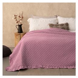 Palamaiki Jocelyn Κουβερλί Υπέρδιπλο Microfiber Pink 240x260cm