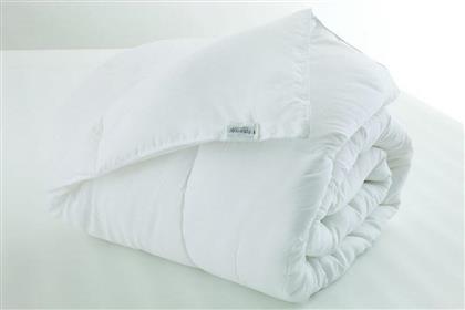 Palamaiki Πάπλωμα Υπέρδιπλο με Γέμιση Microfiber 240x260 Stripe Microfiber White Comfort από το Katoikein